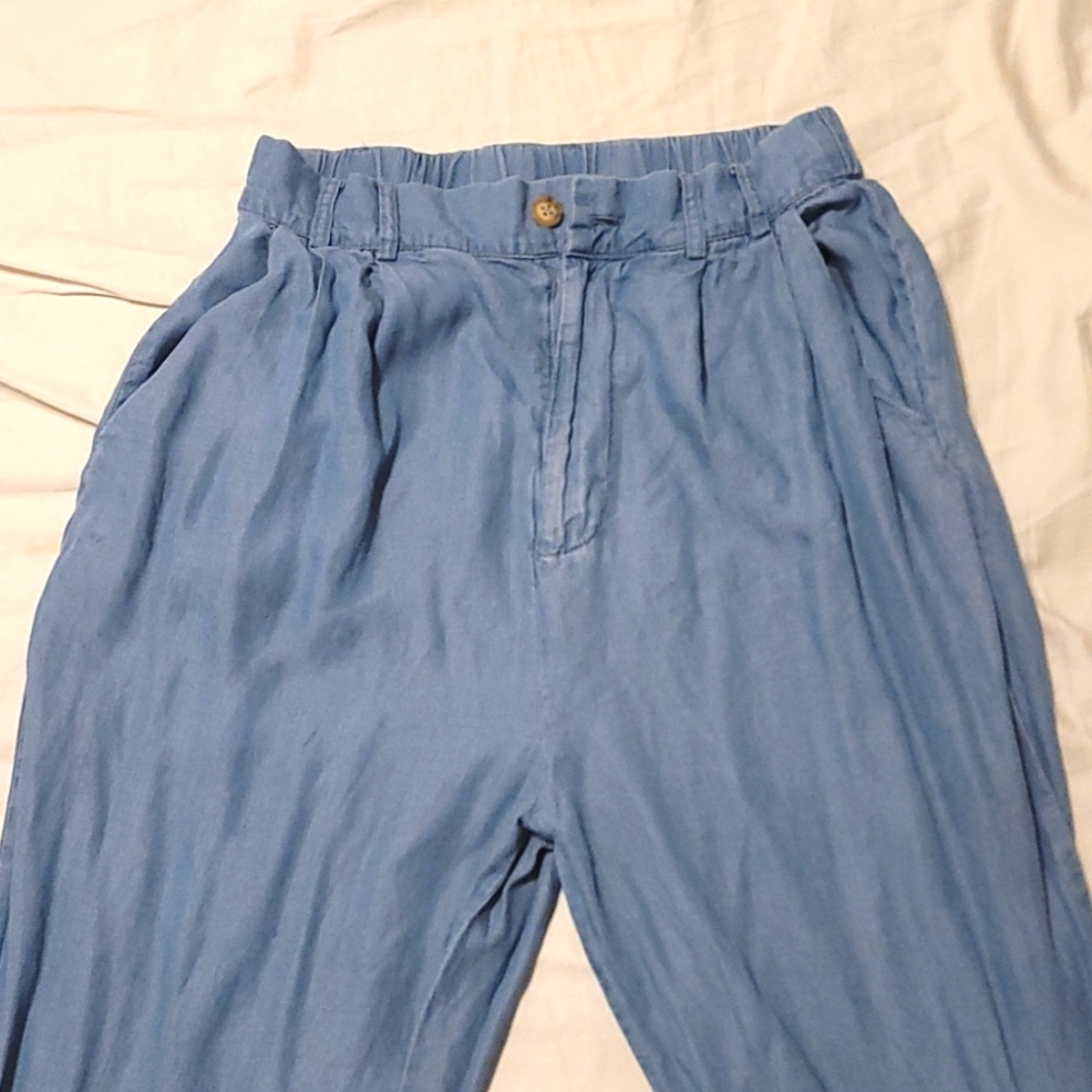 Cotton on denim pant. Loose fit